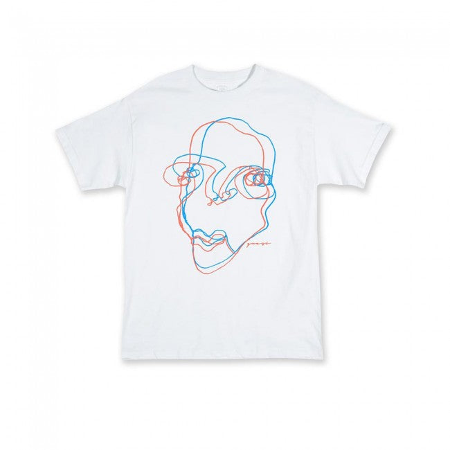 Quasi Face T-Shirt - White - Aylesbury Skateboards UK
