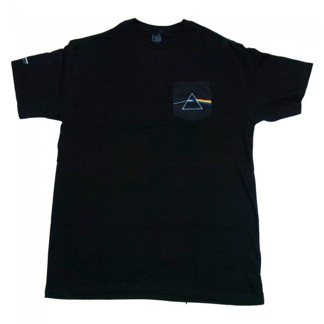 Habitat x Pink Floyd Dark Side Of The Moon Pocket T-Shirt - Black - Aylesbury Skateboards UK