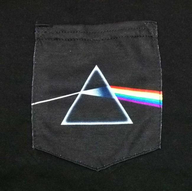 Habitat x Pink Floyd Dark Side Of The Moon Pocket T-Shirt - Black - Aylesbury Skateboards UK