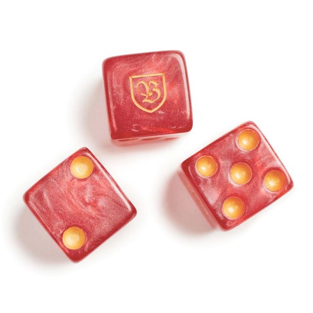Brixton High Roller Dice Set - Red - Aylesbury Skateboards UK