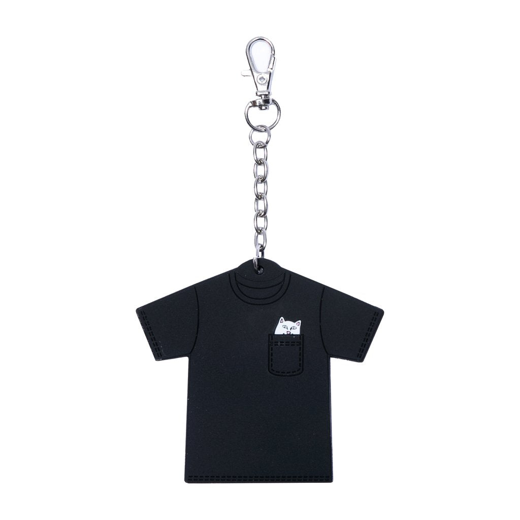 Rip N Dip Lord Nermal Mini Tee Key Chain - Black