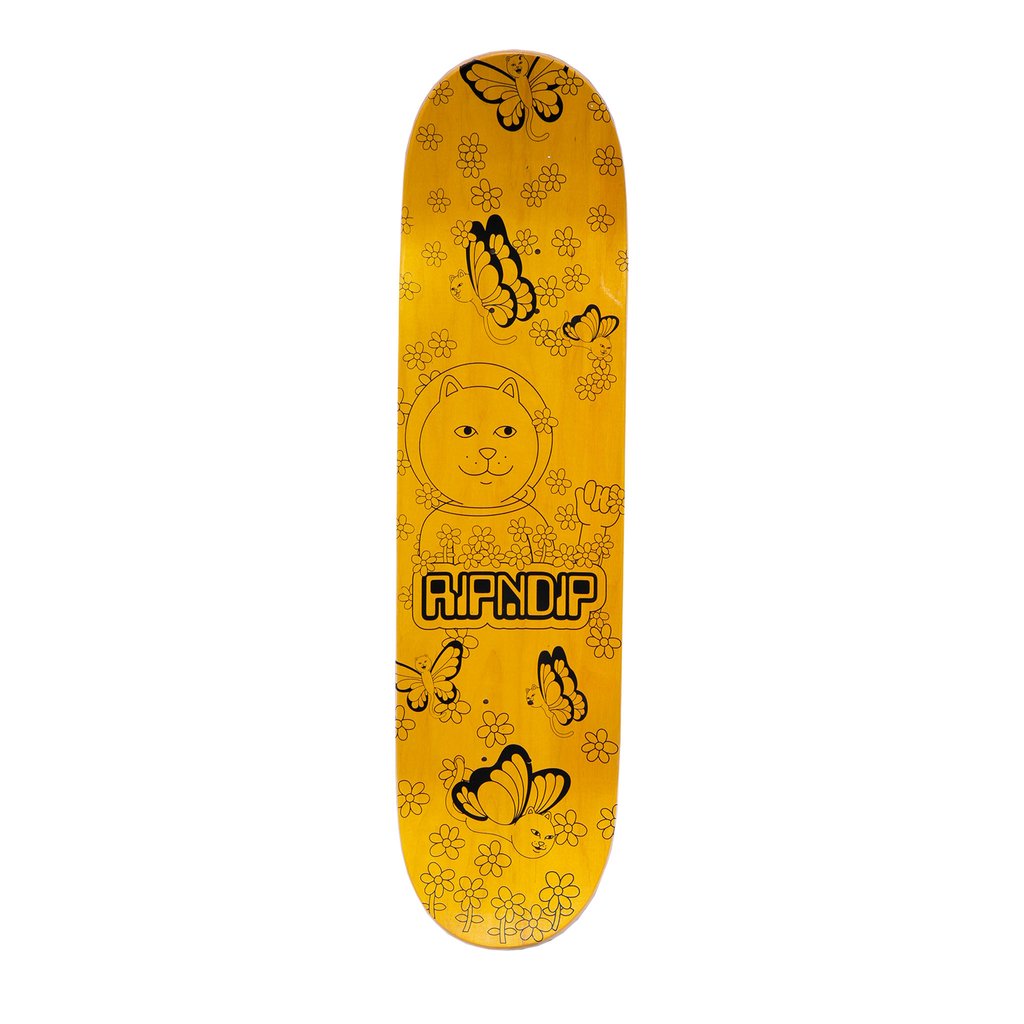 Rip N Dip Butterfly Skateboard Deck - 8"