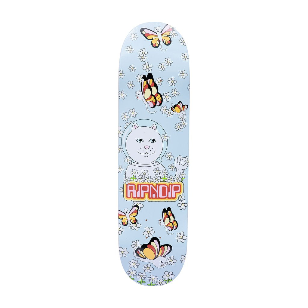 Rip N Dip Butterfly Skateboard Deck - 8"