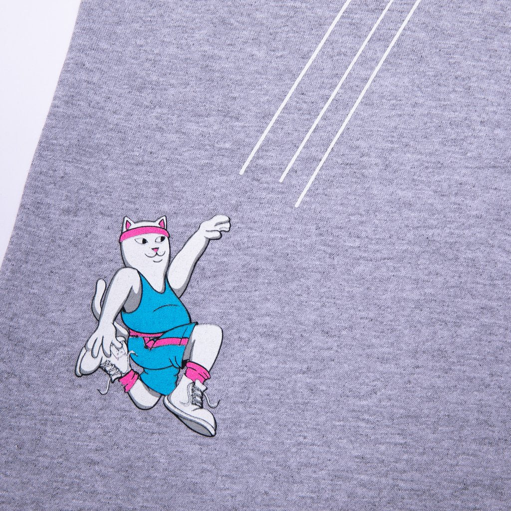 Rip N Dip Hoops Pocket T-Shirt - Heather Grey