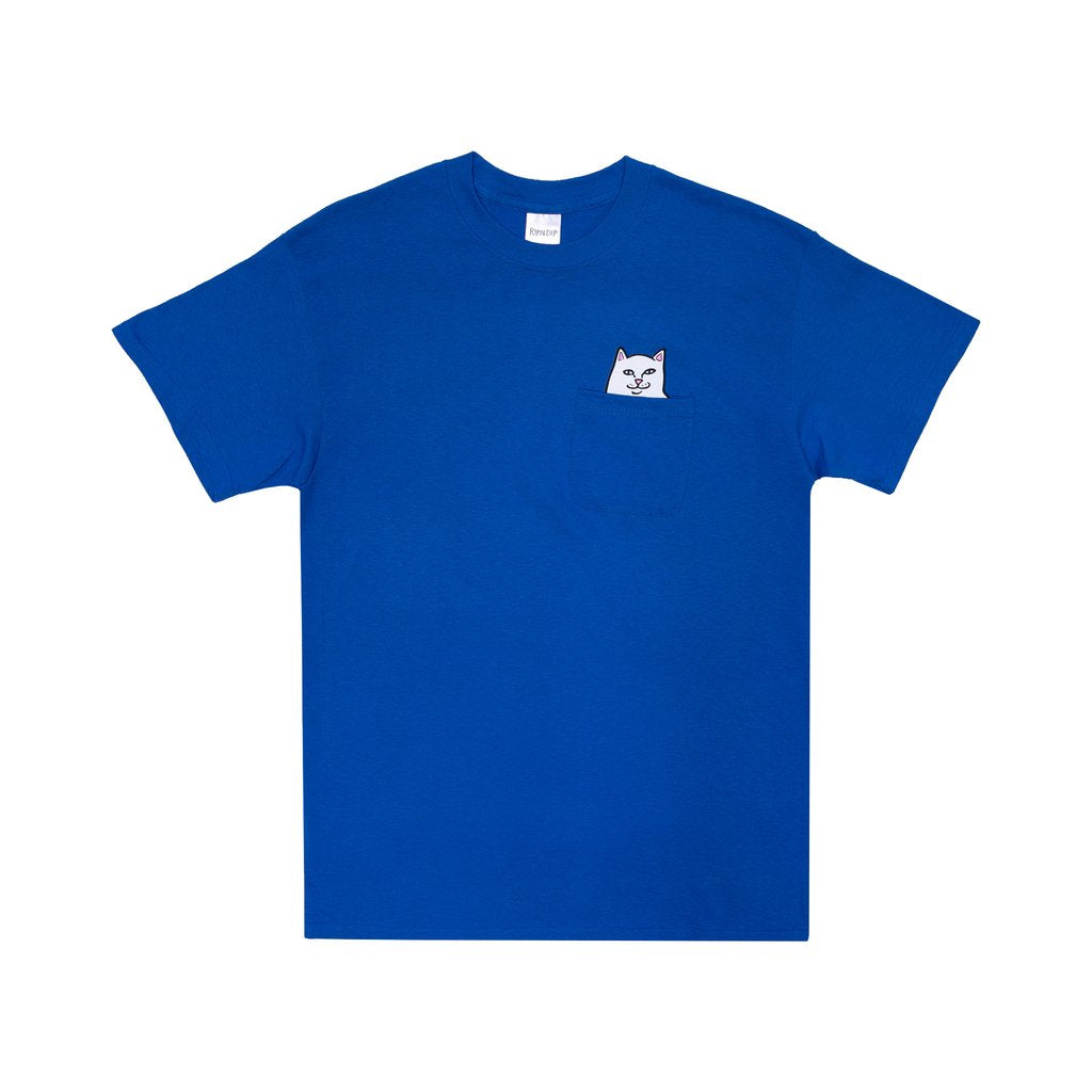 Rip N Dip Lord Nermal Pocket T-Shirt - Royal Blue
