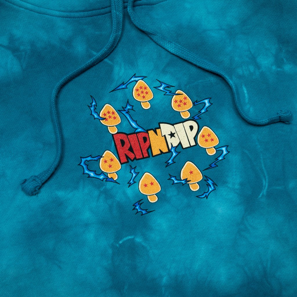 Rip N Dip Super Sainerm Hoodie Blue Acid Wash Aylesbury