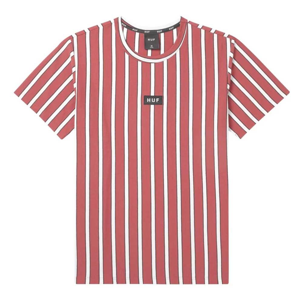 HUF Dexter Stripe Knit Top - Rose Wood Red - Aylesbury Skateboards UK