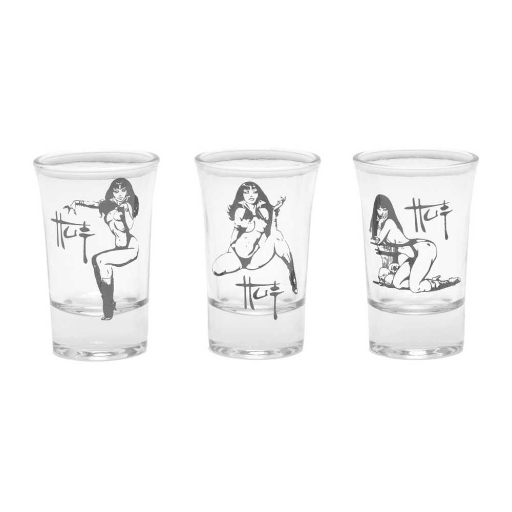 HUF Frazetta Shot Glass Set - Aylesbury Skateboards UK