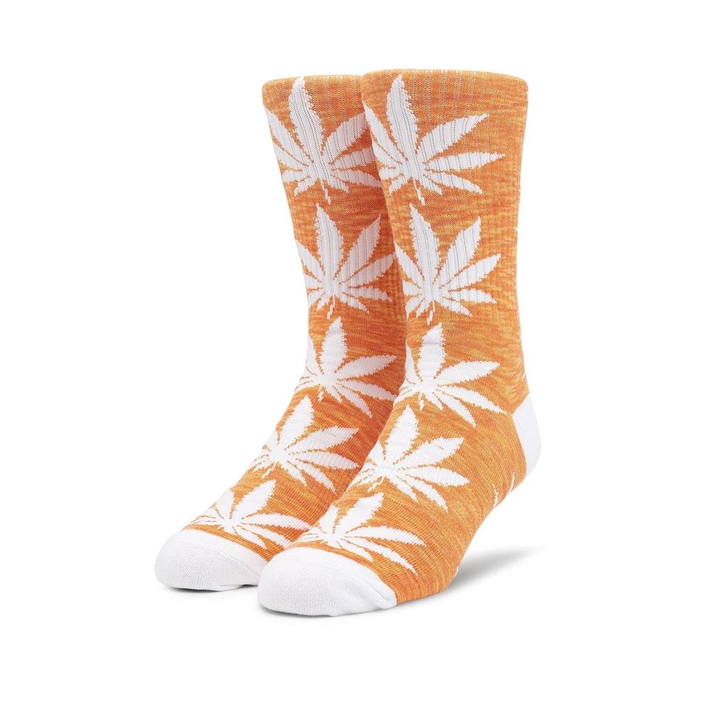 HUF Plantlife Melange Sock - Orange - Aylesbury Skateboards UK