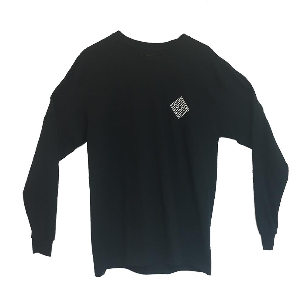 The National Skateboard Co. Hands Long Sleeve T-Shirt (Black) - Aylesbury Skateboards