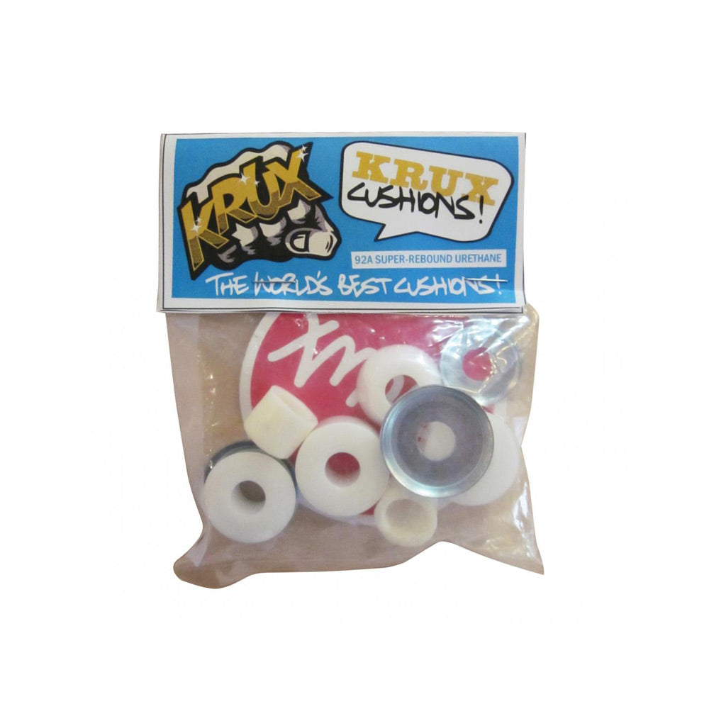 Krux Bushings Worlds Best 92a Skateboard Bushings - White