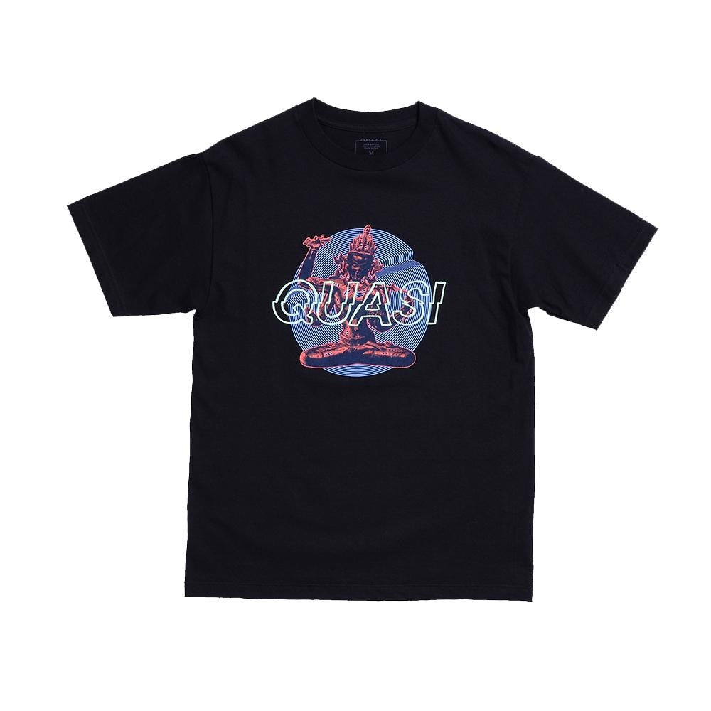 Quasi Lotus T shirt- Black - Aylesbury Skateboards UK