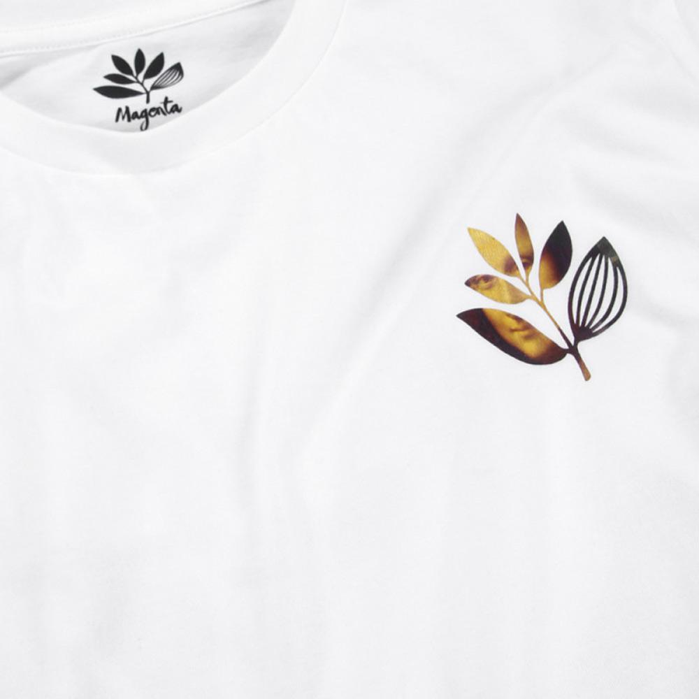 Magenta Da Vinci Longsleeve T-Shirt - White - Aylesbury Skateboards UK