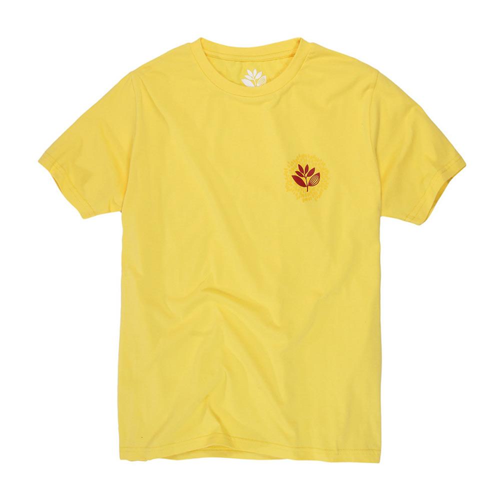 Magenta Energy T-Shirt - Pale Yellow - Aylesbury Skateboards UK