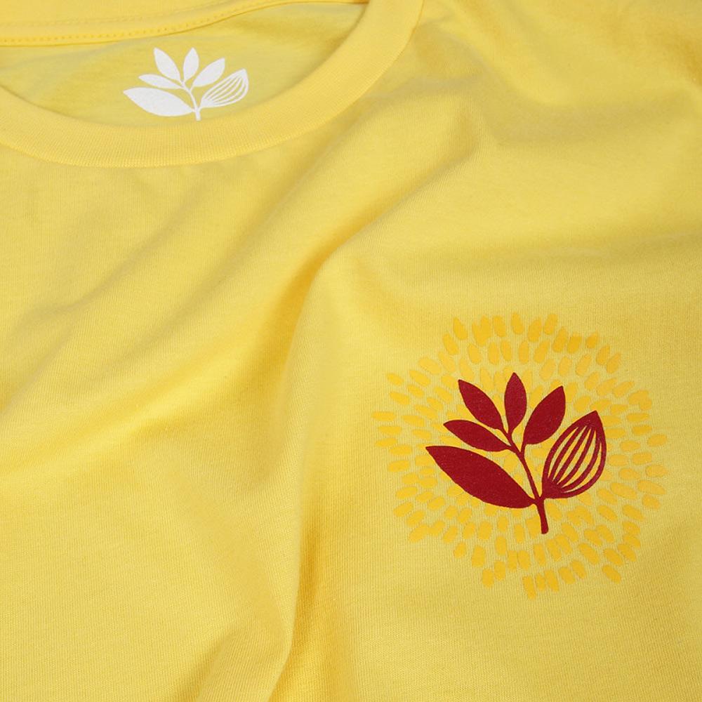 Magenta Energy T-Shirt - Pale Yellow - Aylesbury Skateboards UK