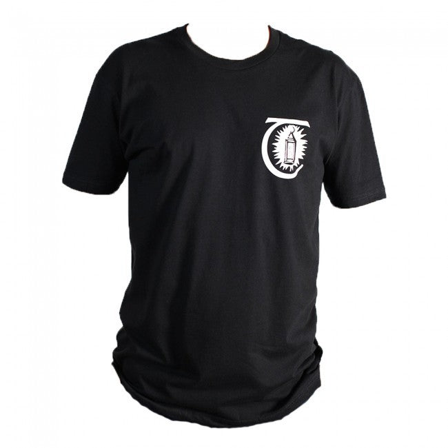 Theories Of Atlantis Morning Star T-Shirt - Black / White - Aylesbury Skateboards UK