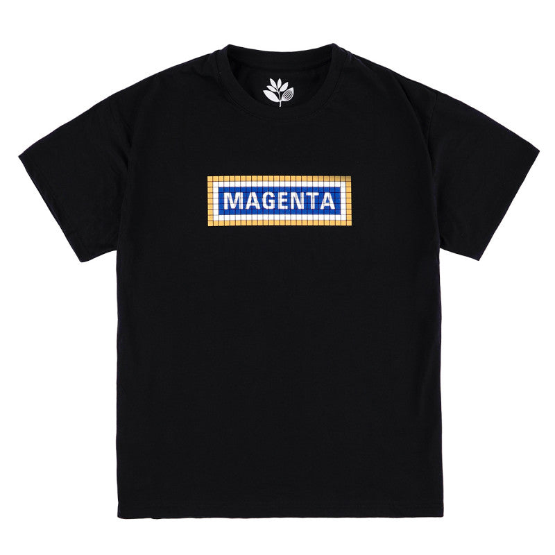 Magenta Station T-Shirt - Black