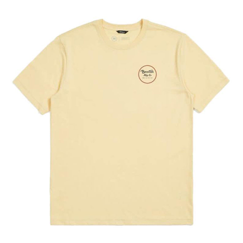 Brixton Wheeler II T-Shirt - Parchment