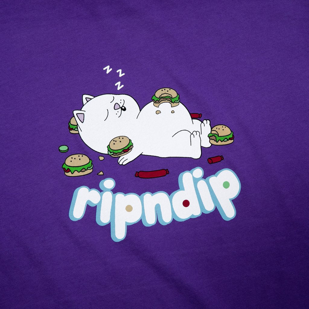 Rip N Dip Fat Hungry Baby T-Shirt - Purple