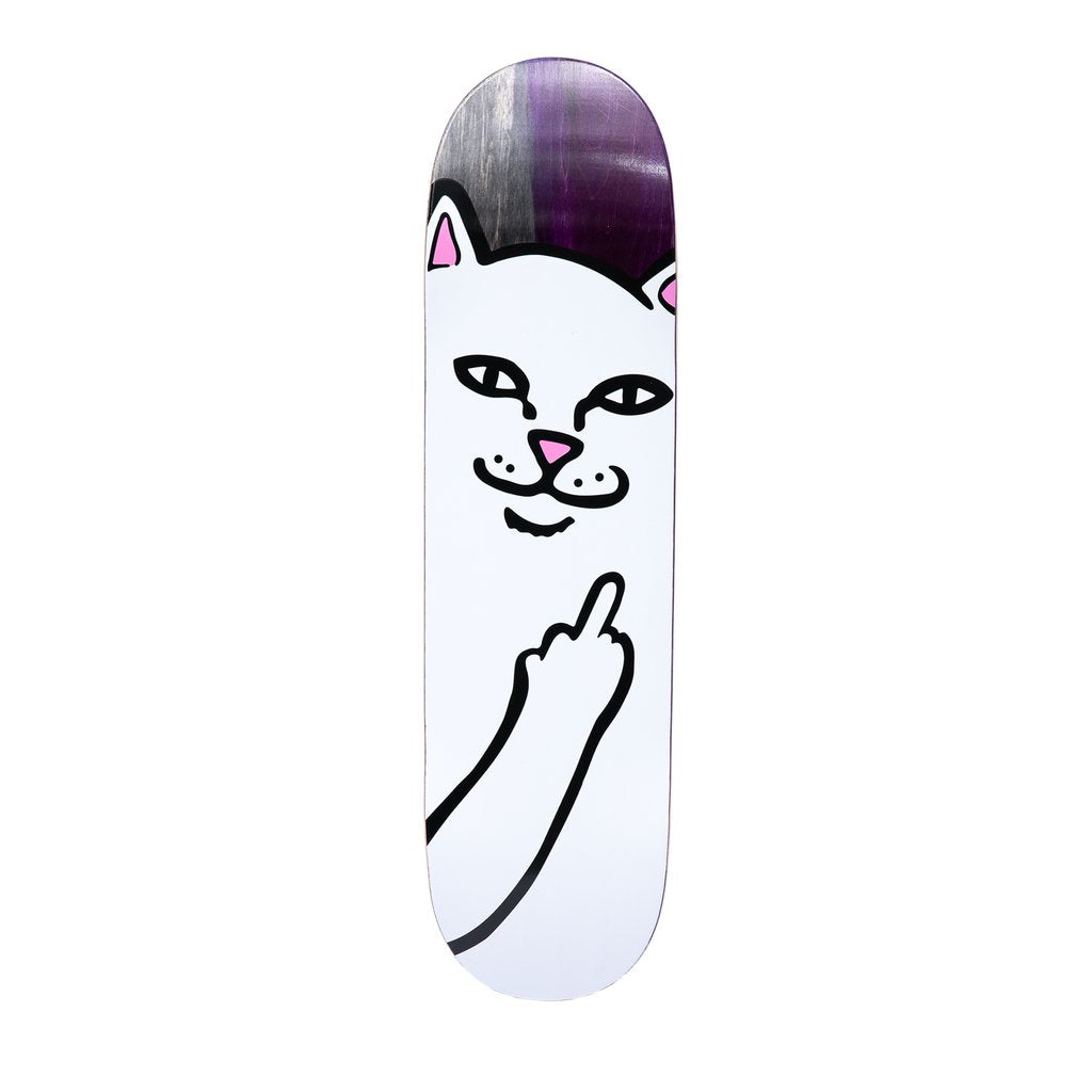 Lord Nermal Skateboard Deck (Purple/Black) - 8"
