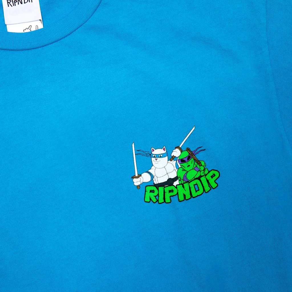 Rip N Dip Teenage Mutant T-Shirt - Blue