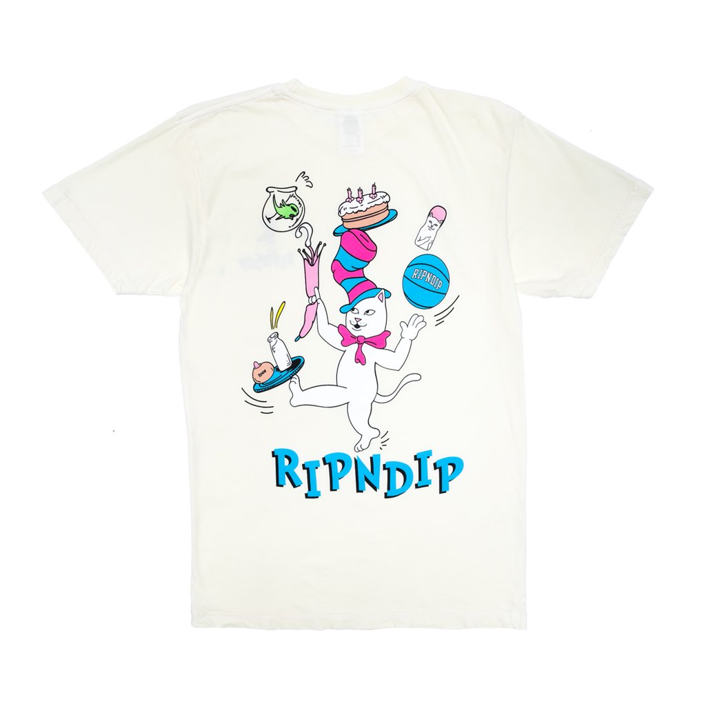 Rip N Dip Nerm In A Hat T-Shirt - Natural