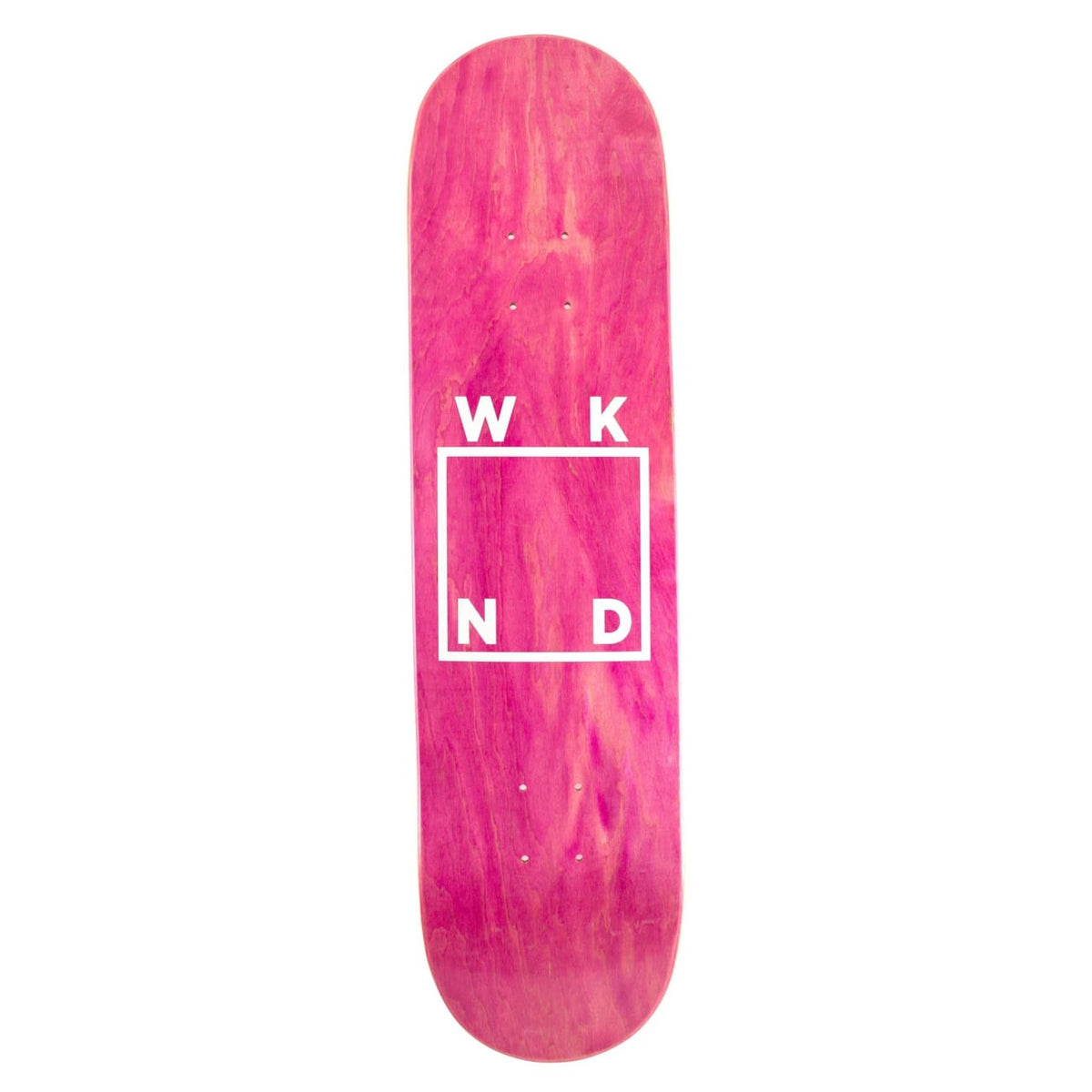 WKND White Logo Assorted Colour Skateboard Deck - 8.625"