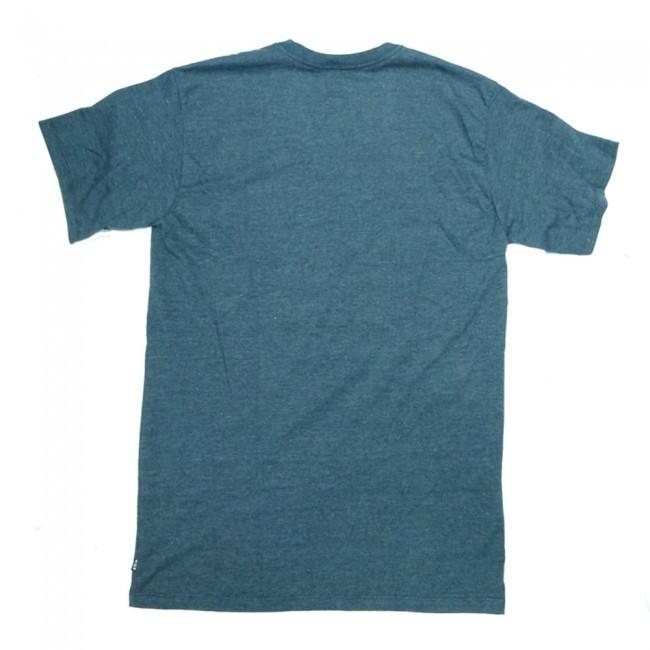 HUF Box Logo T-Shirt - Denim Heather - Aylesbury Skateboards UK