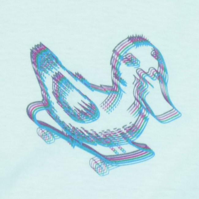 Aylesbury Skateboards Quack Trip Shop T-Shirt - White - Aylesbury Skateboards UK