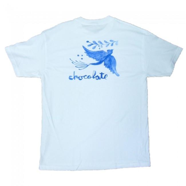 Chocolate Skateboards Talavera Bird T-Shirt - White - Aylesbury Skateboards UK