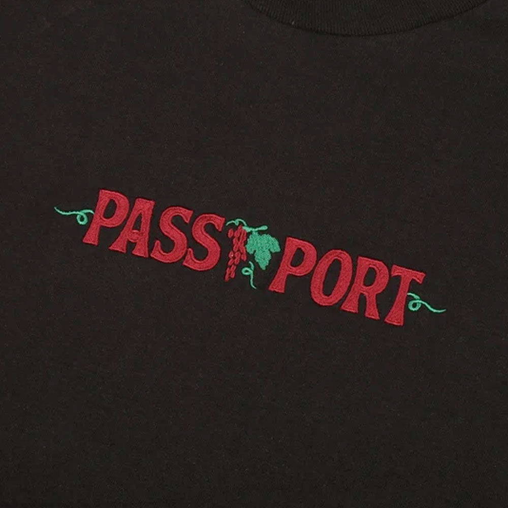Passport Life of Leisure T-Shirt - Black