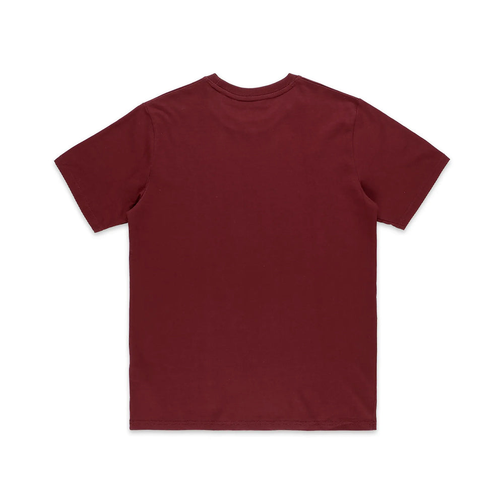 Poetic Collective Painting T-Shirt - Burgundy