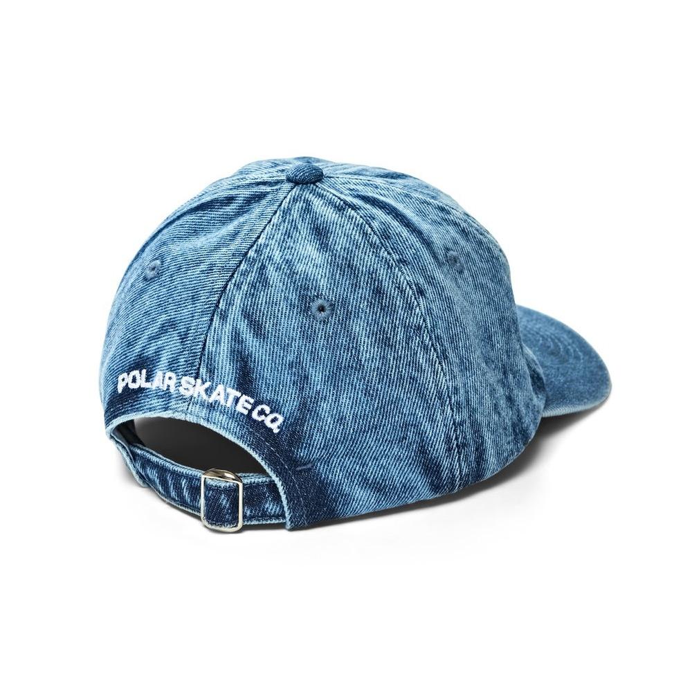 Polar Skate Co. Denim Cap - Blue Acid - Aylesbury Skateboards UK