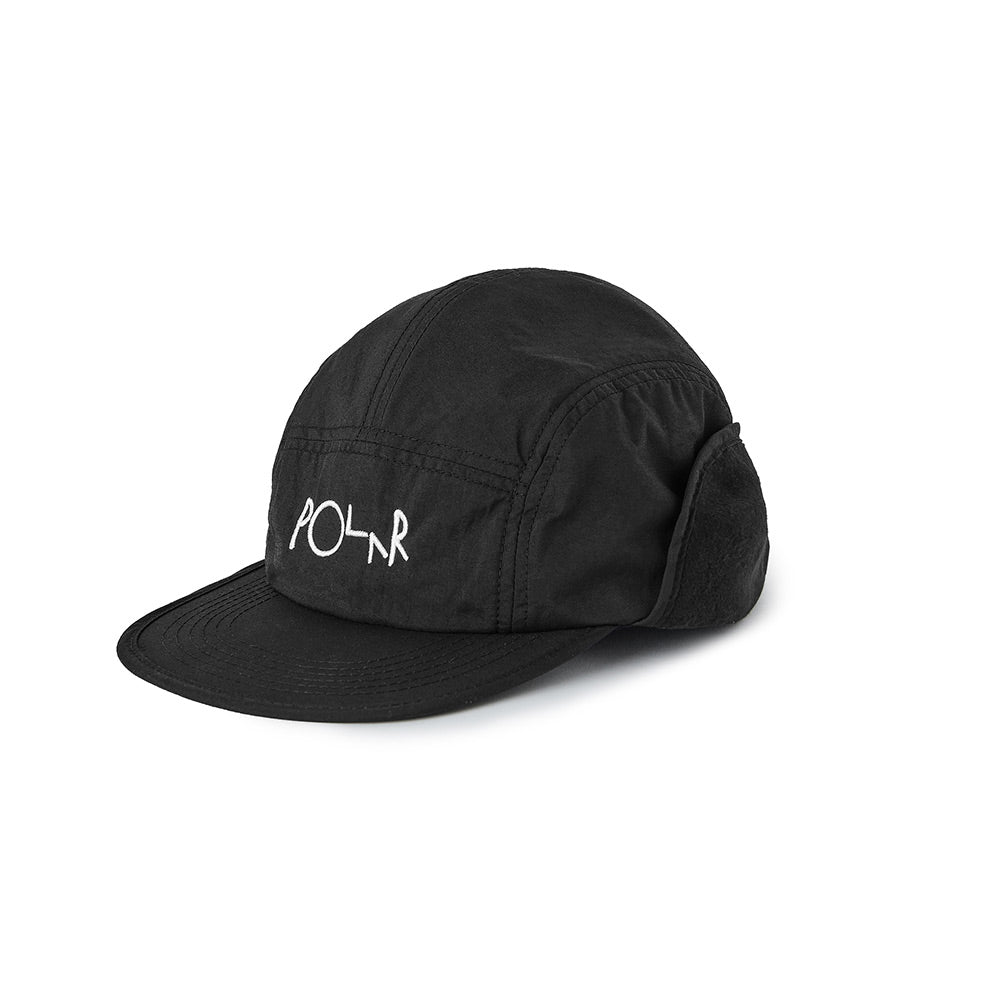 Polar Skate Co. Flap Cap - Black