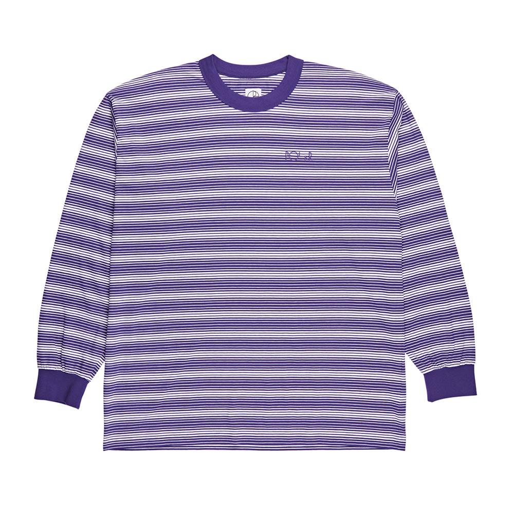 Polar Skate Co. Gradient Longsleeve T-Shirt (Purple) - Aylesbury Skateboards UK