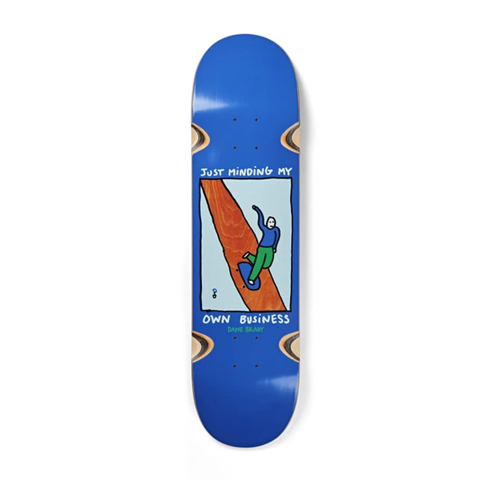 Polar Skate Co. Dane Brady Just Minding My Own Business Skateboard Deck- 9"