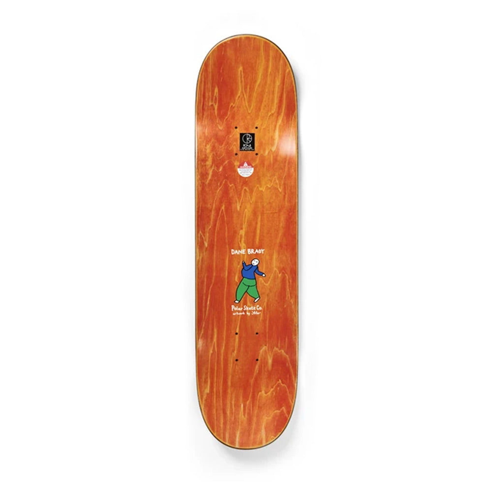 Polar Skate Co. Dane Brady Just Minding My Own Business Skateboard Deck- 9"