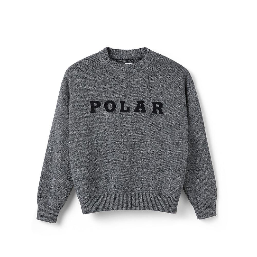 Polar Skate Co. Knit Sweater - Black - Aylesbury Skateboards UK