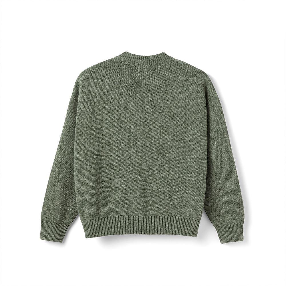Polar Skate Co. Knit Sweater - Hunter Green - Aylesbury Skateboards UK