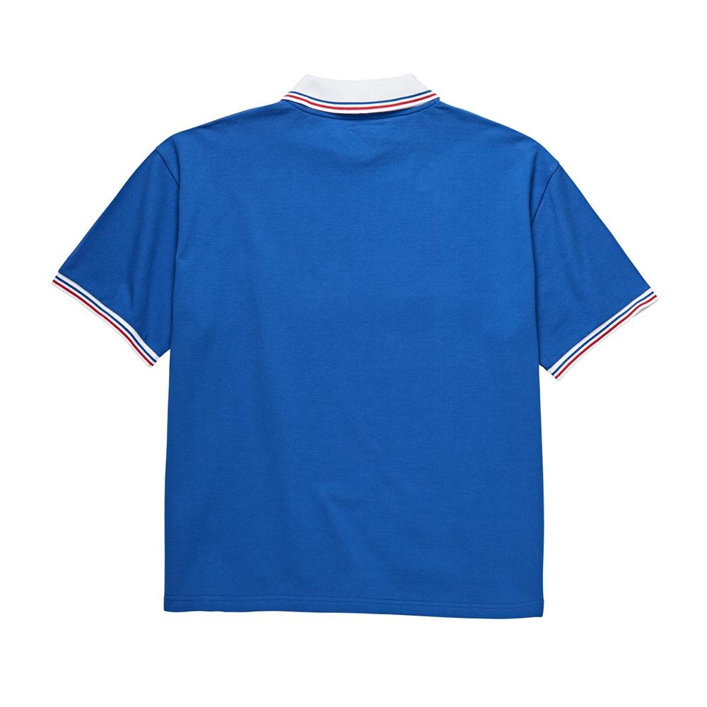 Polar Skate Co. Pique Surf T-Shirt - Blue - Aylesbury Skateboards UK