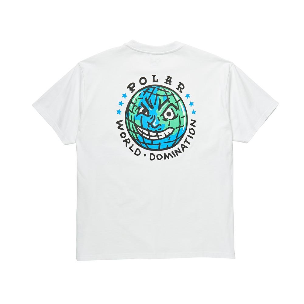 Polar Skate Co. P.W.D. T-Shirt - White - Aylesbury Skateboards UK