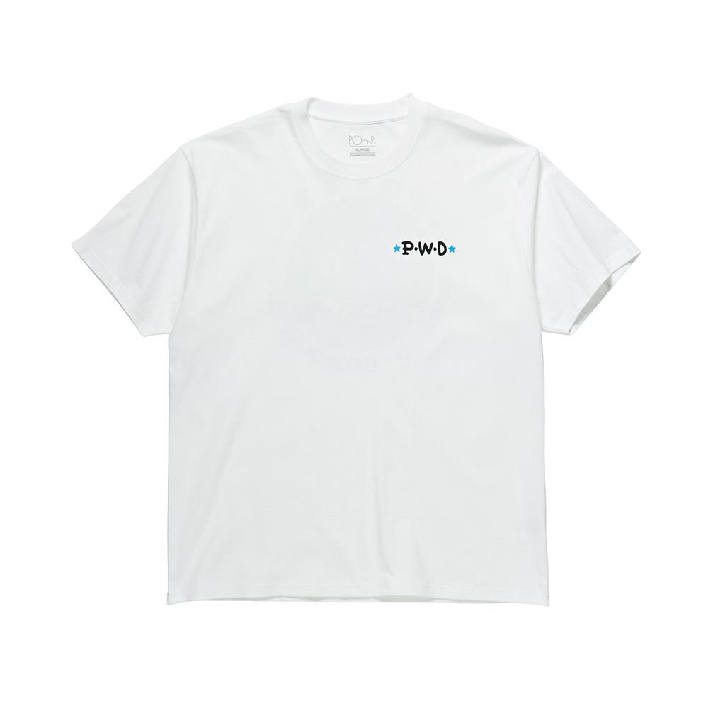Polar Skate Co. P.W.D. T-Shirt - White - Aylesbury Skateboards UK