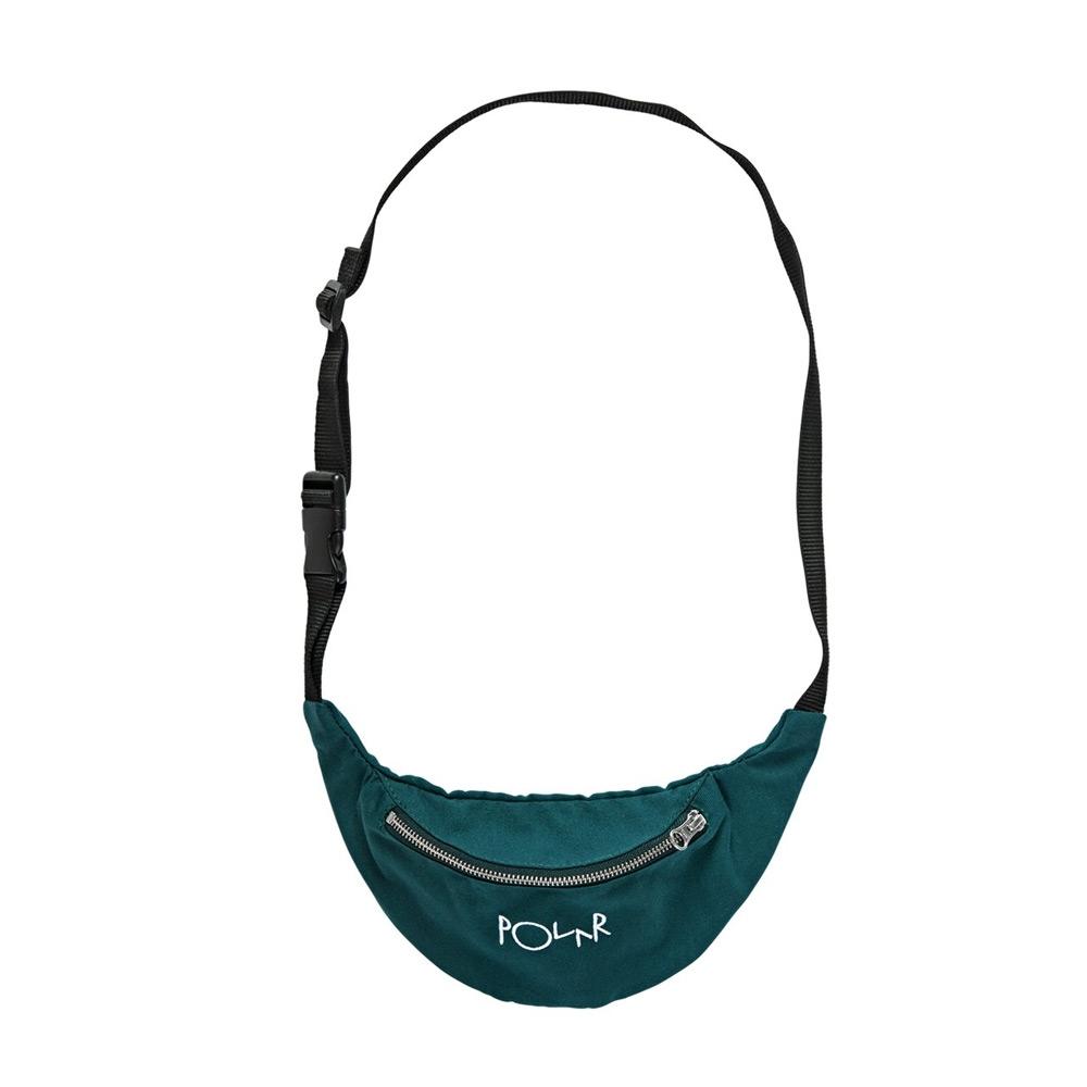 Polar Skate Co. Script Logo Hip Bag - Dark Green - Aylesbury Skateboards UK