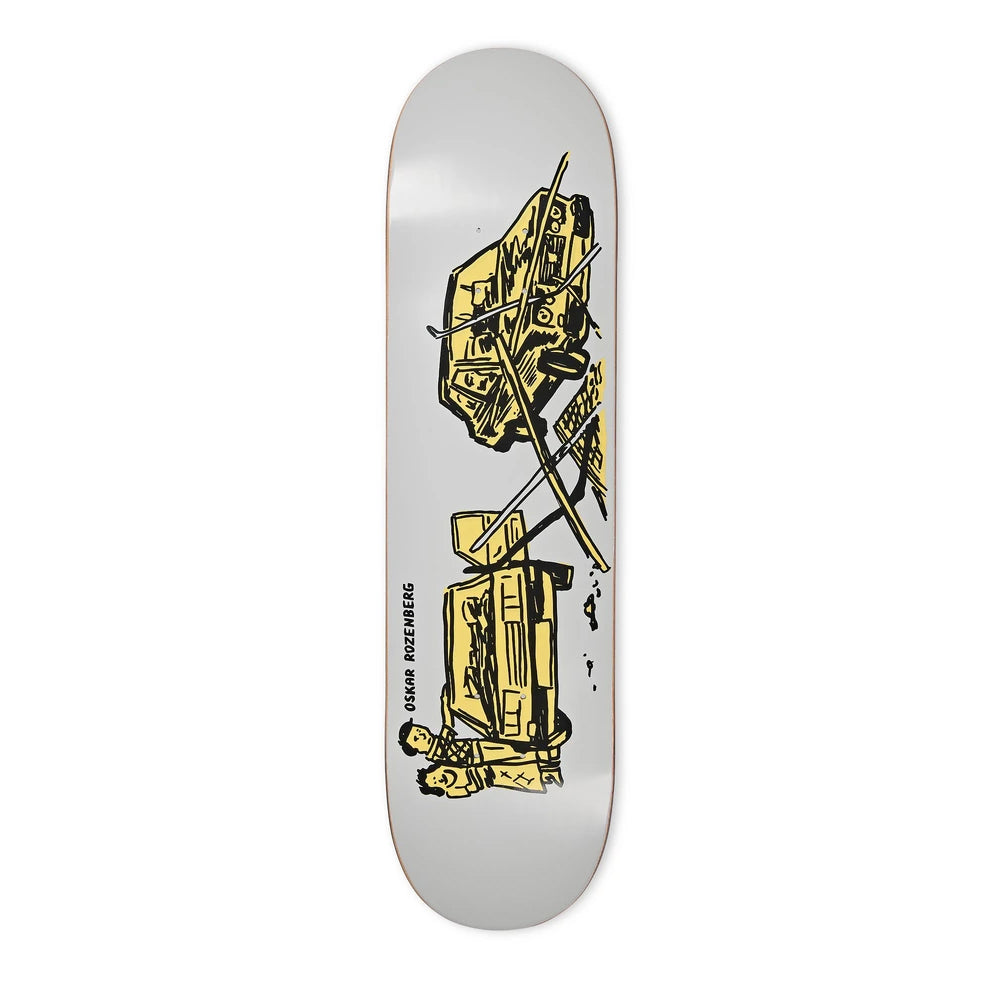 Polar Skate Co. Oskar Rozenberg Drivers License Skateboard Deck - 8.25"