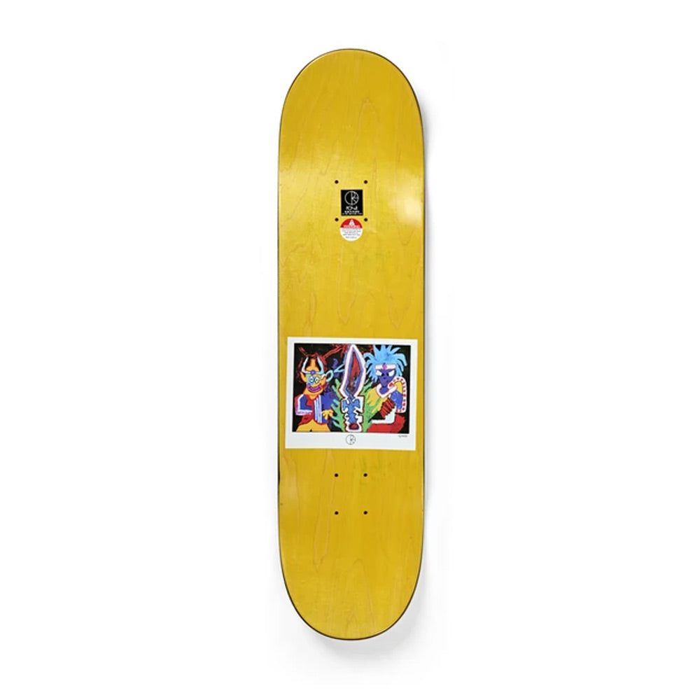 Polar Skate Co. Oskar Rozenberg Tribal Chief Skateboard Deck - 8.25"