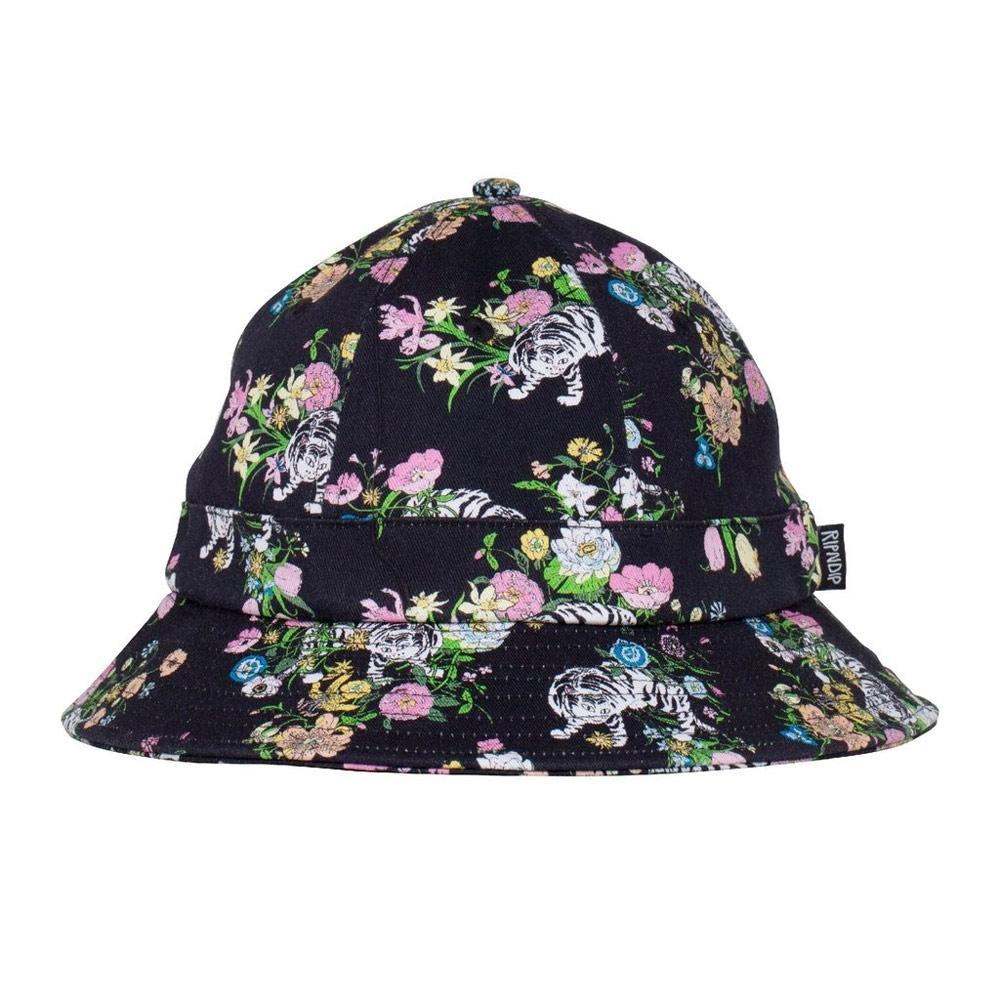 Rip N Dip Blooming Nerm Cotton Twill Bucket Hat - Black - Aylesbury Skateboards UK