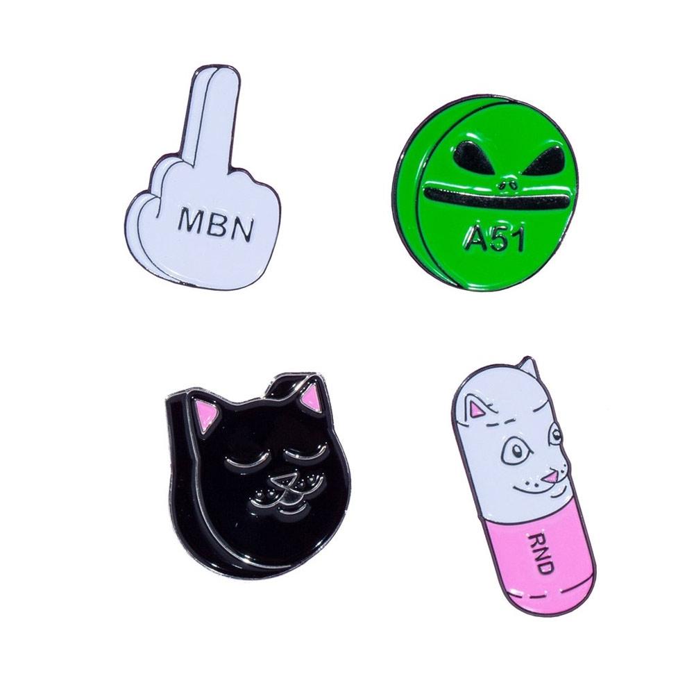 Rip N Dip Daily Dose Pins - Set of 4 - Aylesbury Skateboards UK