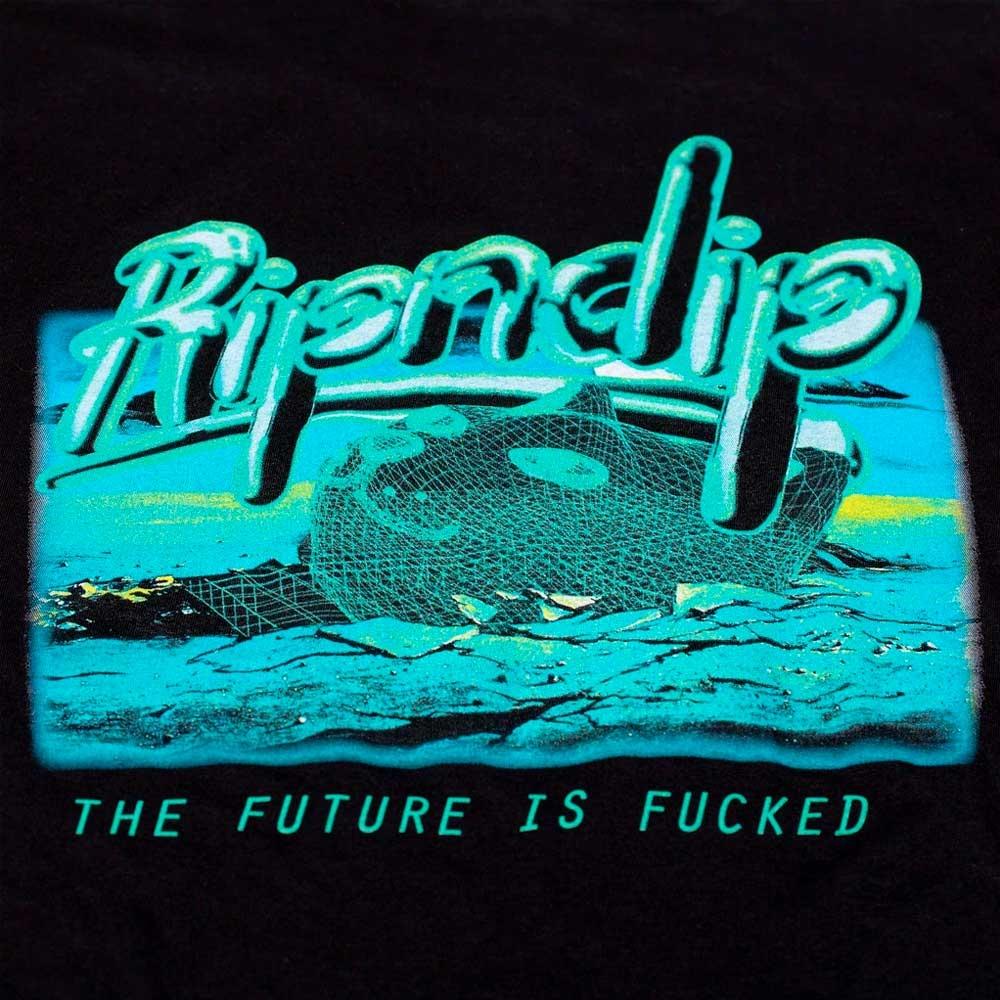 Rip N Dip Future T-Shirt - Black - Aylesbury Skateboards UK