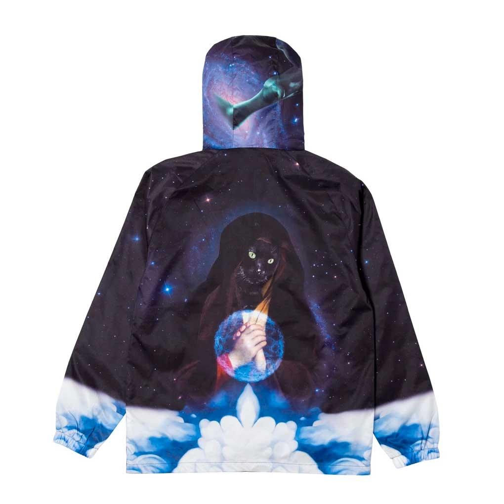 Rip N Dip Galaxy Gypsy Anorak Jacket - Black - Aylesbury Skateboards UK