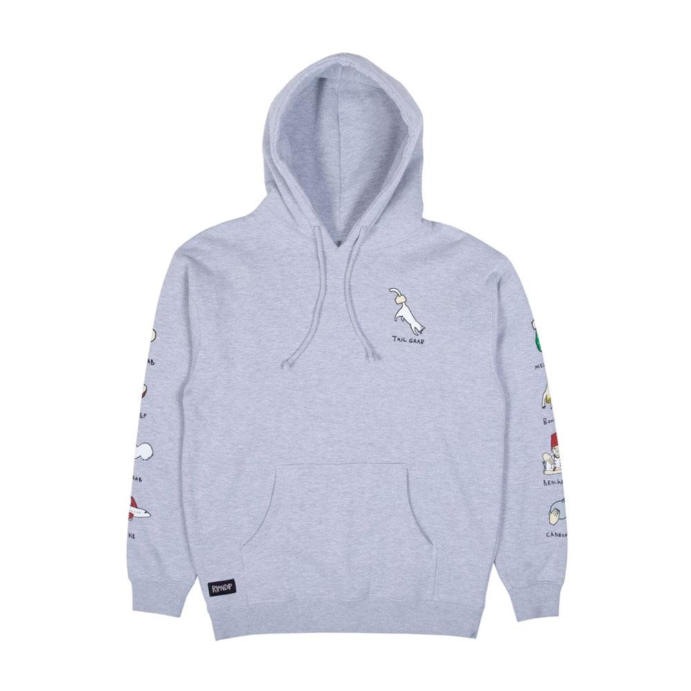 Rip N Dip Grabs Hoodie - Ash - Aylesbury Skateboards UK